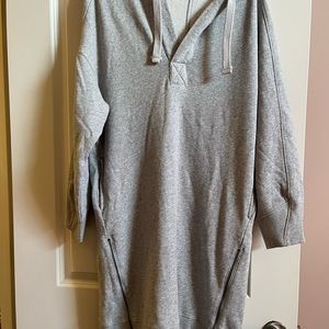 Free People Movement Spur of the moment heather hoodie